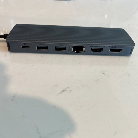 Anker 14-in-1 USB C Hub Laptop Docking Station Triple Display 4K HDMI 1080P VGA - Picture 12 of 14